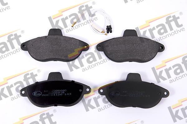 KRAFT AUTOMOTIVE 6005660 - Brake Pad Set, disc brake www.parts5.com