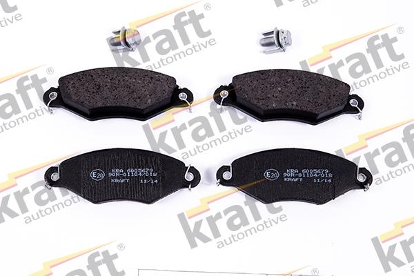 KRAFT AUTOMOTIVE 6005679 - Тормозные колодки, дисковые, комплект www.parts5.com