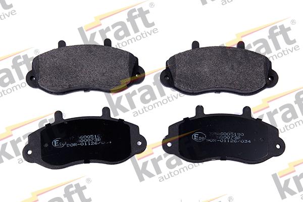 KRAFT AUTOMOTIVE 6005180 - Set placute frana,frana disc www.parts5.com