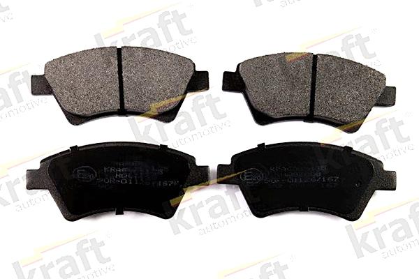 KRAFT AUTOMOTIVE 6005135 - Zestaw klocków hamulcowych, hamulce tarczowe www.parts5.com