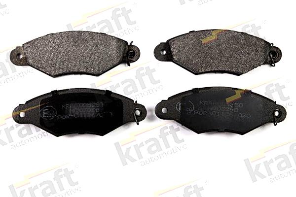 KRAFT AUTOMOTIVE 6005250 - Zestaw klocków hamulcowych, hamulce tarczowe www.parts5.com