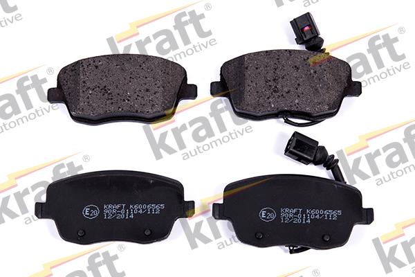 KRAFT AUTOMOTIVE 6006565 - Sada brzdových destiček, kotoučová brzda www.parts5.com