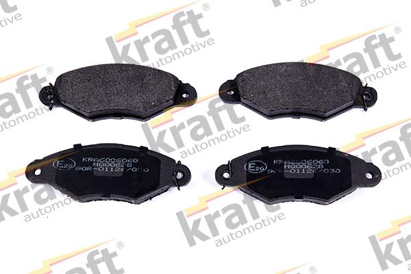 KRAFT AUTOMOTIVE 6006060 - Тормозные колодки, дисковые, комплект www.parts5.com