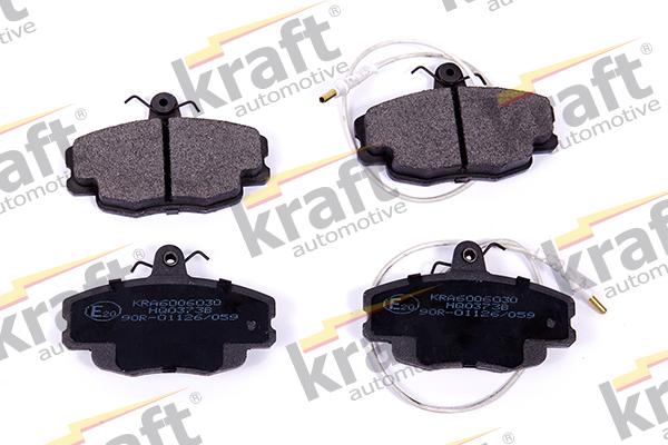 KRAFT AUTOMOTIVE 6006030 - Sada brzdových destiček, kotoučová brzda www.parts5.com