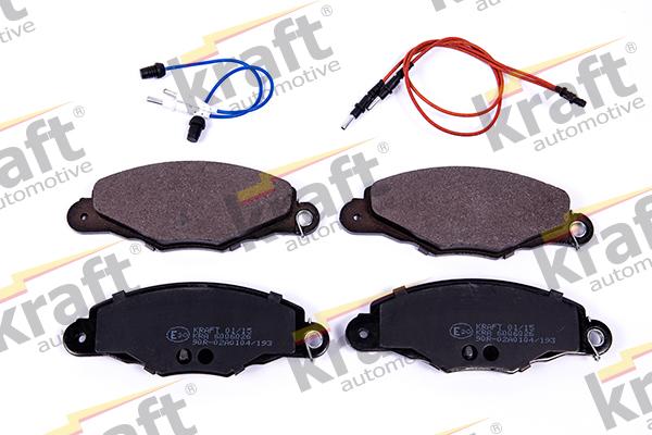 KRAFT AUTOMOTIVE 6006026 - Brake Pad Set, disc brake www.parts5.com