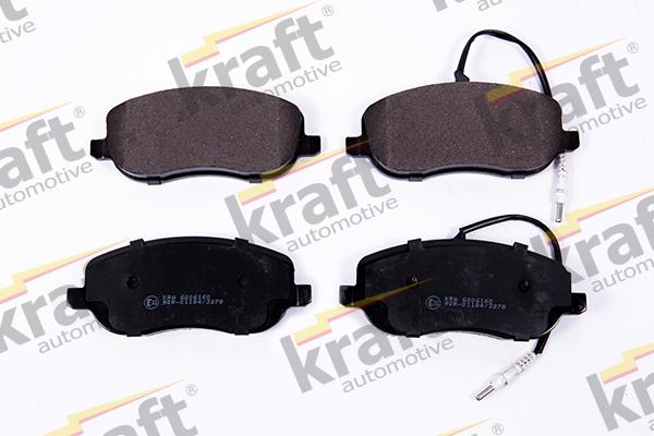 KRAFT AUTOMOTIVE 6006160 - Piduriklotsi komplekt,ketaspidur www.parts5.com