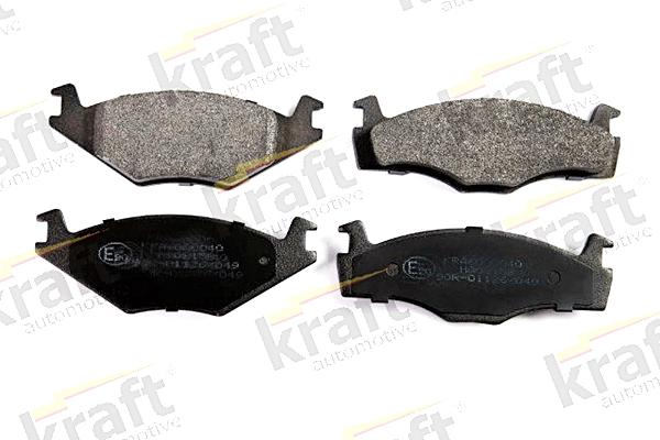 KRAFT AUTOMOTIVE 6000040 - Bremsbelagsatz, Scheibenbremse www.parts5.com