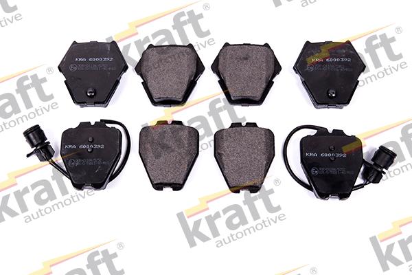 KRAFT AUTOMOTIVE 6000392 - Σετ τακάκια, δισκόφρενα www.parts5.com