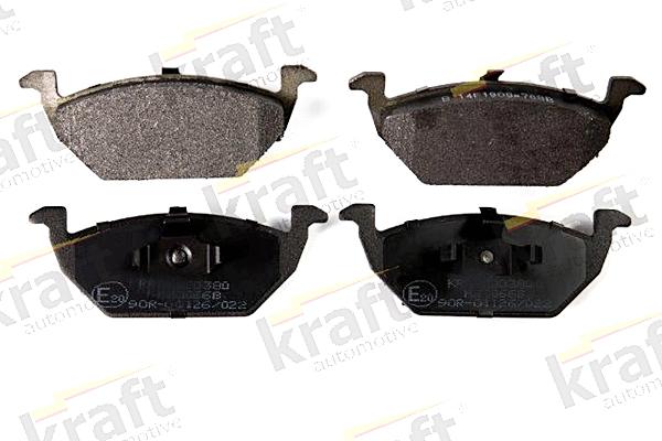 KRAFT AUTOMOTIVE 6000380 - Fren balata seti, diskli fren www.parts5.com