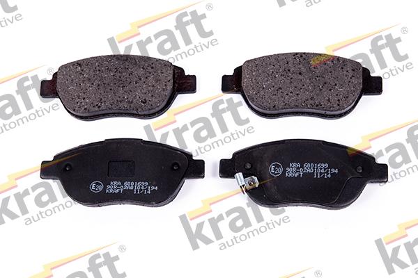 KRAFT AUTOMOTIVE 6001699 - Brake Pad Set, disc brake www.parts5.com