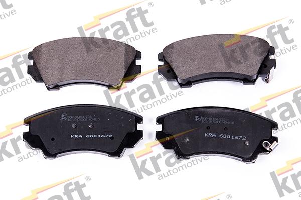 KRAFT AUTOMOTIVE 6001672 - Brake Pad Set, disc brake www.parts5.com