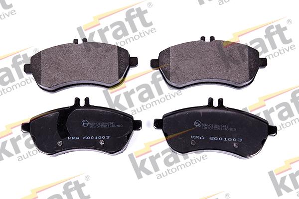 KRAFT AUTOMOTIVE 6001003 - Piduriklotsi komplekt,ketaspidur www.parts5.com