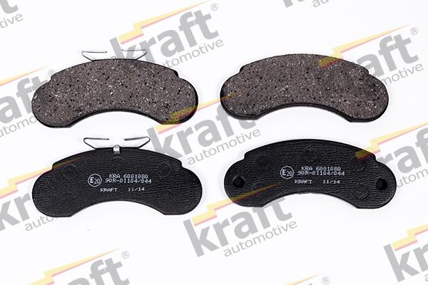 KRAFT AUTOMOTIVE 6001080 - Fékbetétkészlet, tárcsafék www.parts5.com