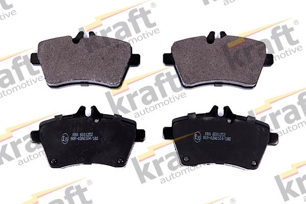 KRAFT AUTOMOTIVE 6001252 - Komplet zavornih oblog, ploscne (kolutne) zavore www.parts5.com