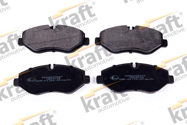 KRAFT AUTOMOTIVE 6003487 - Комплект спирачно феродо, дискови спирачки www.parts5.com