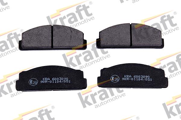 KRAFT AUTOMOTIVE 6003090 - Тормозные колодки, дисковые, комплект www.parts5.com