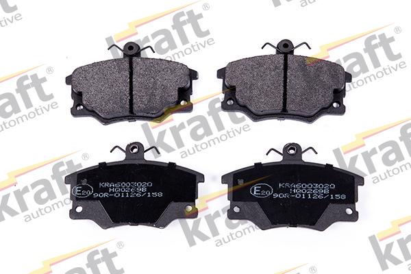 KRAFT AUTOMOTIVE 6003020 - Piduriklotsi komplekt,ketaspidur www.parts5.com