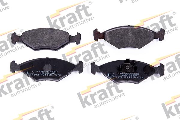 KRAFT AUTOMOTIVE 6003220 - Set placute frana,frana disc www.parts5.com