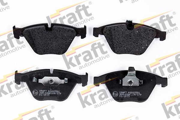 KRAFT AUTOMOTIVE 6002581 - Kit de plaquettes de frein, frein à disque parts5.com