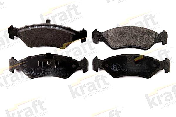 KRAFT AUTOMOTIVE 6002000 - Zestaw klocków hamulcowych, hamulce tarczowe parts5.com