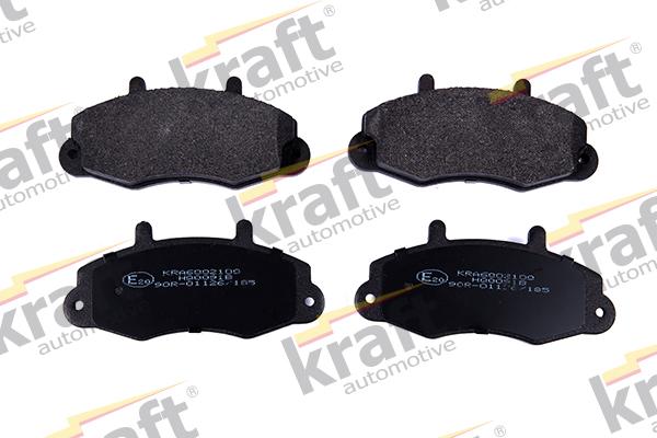 KRAFT AUTOMOTIVE 6002100 - Komplet zavornih oblog, ploscne (kolutne) zavore parts5.com