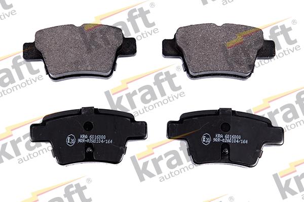 KRAFT AUTOMOTIVE 6016000 - Тормозные колодки, дисковые, комплект www.parts5.com