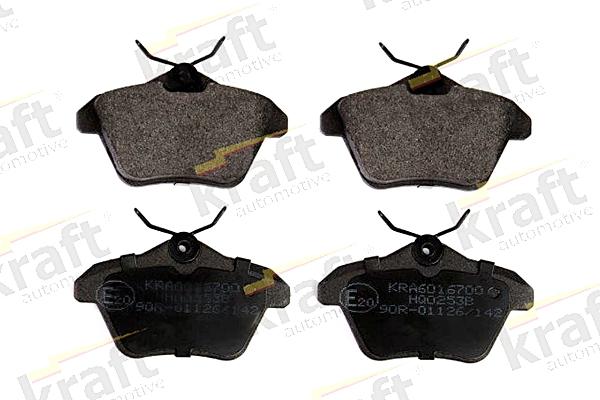 KRAFT AUTOMOTIVE 6016700 - Brake Pad Set, disc brake www.parts5.com