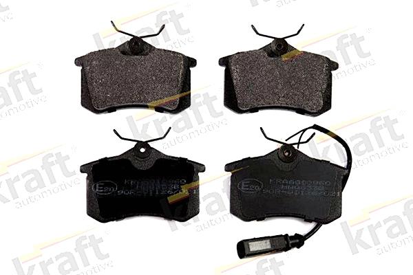 KRAFT AUTOMOTIVE 6010960 - Brake Pad Set, disc brake www.parts5.com