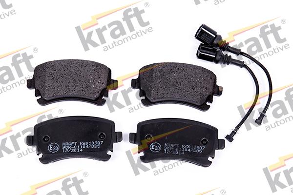 KRAFT AUTOMOTIVE 6010907 - Fékbetétkészlet, tárcsafék www.parts5.com