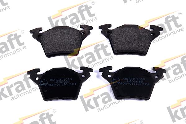 KRAFT AUTOMOTIVE 6011098 - Juego de pastillas de freno parts5.com