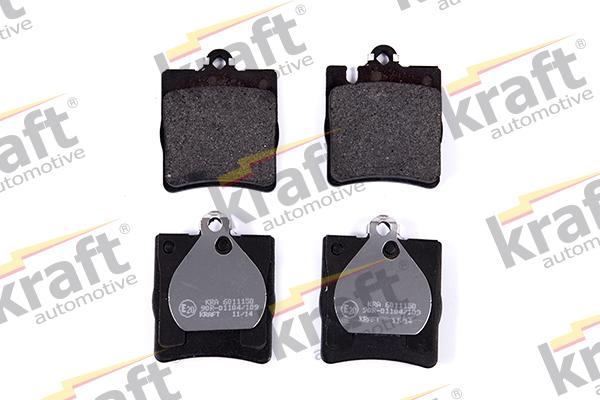 KRAFT AUTOMOTIVE 6011150 - Brake Pad Set, disc brake parts5.com