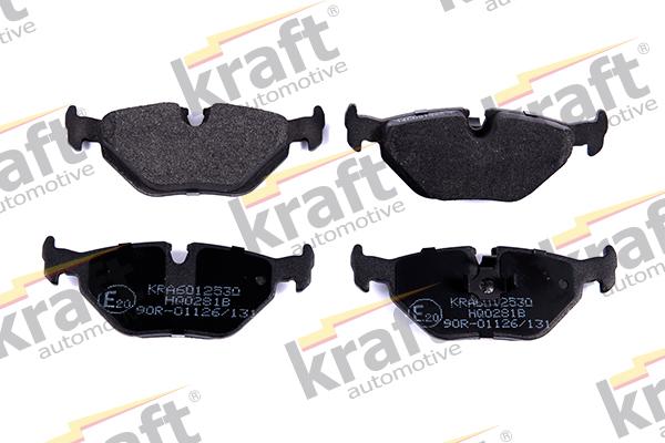 KRAFT AUTOMOTIVE 6012530 - Fren balata seti, diskli fren www.parts5.com