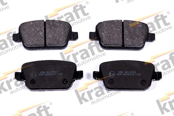 KRAFT AUTOMOTIVE 6012304 - Piduriklotsi komplekt,ketaspidur www.parts5.com