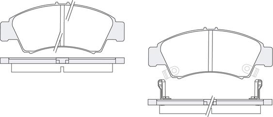 KSH EUROPE 1850.0058079 - Set placute frana,frana disc www.parts5.com