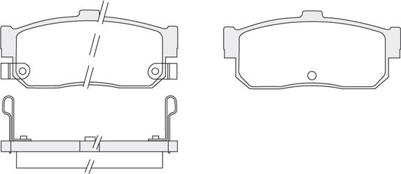 KSH EUROPE 1850.0058148 - Brake Pad Set, disc brake www.parts5.com