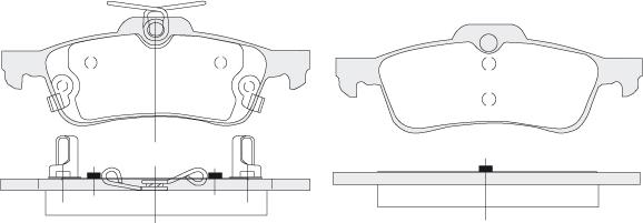 KSH EUROPE 1850.0058227 - Тормозные колодки, дисковые, комплект www.parts5.com