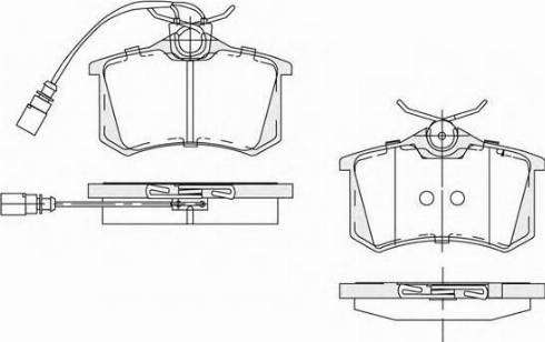 KSH EUROPE 1850.0058204 - Kit de plaquettes de frein, frein à disque www.parts5.com