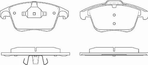 KSH EUROPE 1850.0058236 - Brake Pad Set, disc brake www.parts5.com