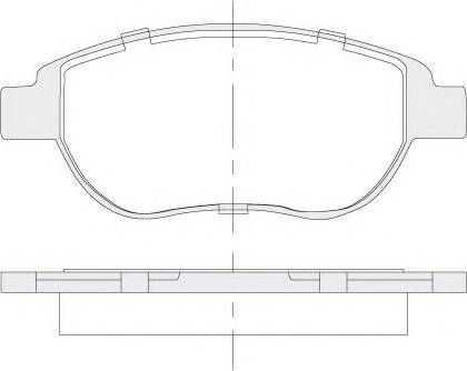 KSH EUROPE 1850.0058221 - Sada brzdových destiček, kotoučová brzda www.parts5.com