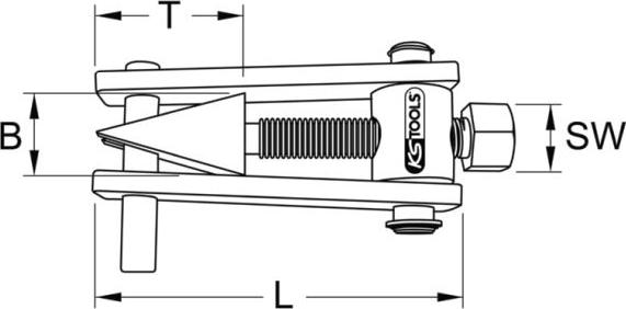 KS Tools BT591550 - Adjustment Tool Set, valve timing www.parts5.com