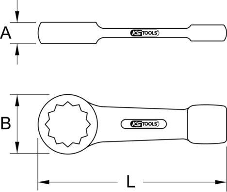 KS Tools BT597300 - Einstellwerkzeugsatz, Steuerzeiten www.parts5.com