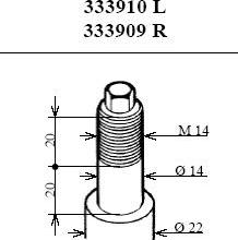 KYB 333909 - Tlmič pérovania www.parts5.com