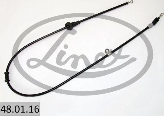 Linex 48.01.16 - Cablu, frana de parcare www.parts5.com