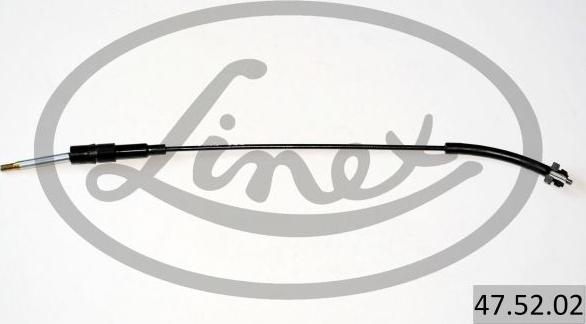 Linex 47.52.02 - Cable, seat back adjustment parts5.com