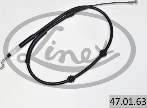 Linex 47.01.63 - Cablu, frana de parcare www.parts5.com