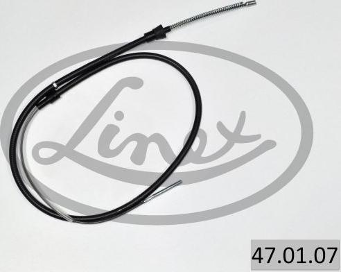 Linex 47.01.07 - Cablu, frana de parcare parts5.com