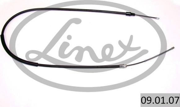 Linex 09.01.07 - Cable de accionamiento, freno de estacionamiento www.parts5.com