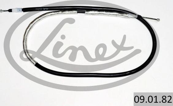 Linex 09.01.82 - Cable, parking brake www.parts5.com