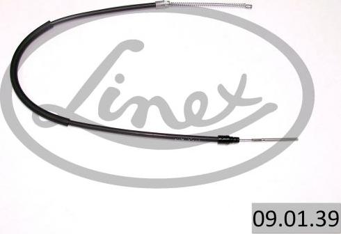 Linex 09.01.39 - Cable, parking brake www.parts5.com