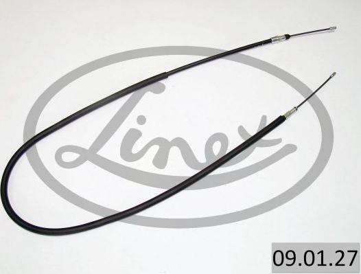 Linex 09.01.27 - Cable de accionamiento, freno de estacionamiento www.parts5.com